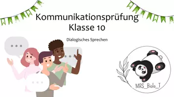 Vorschau - Präsentationen/Tafelbilder - Kommunikationsprüfung Vorbereitungspaket - Seite 2