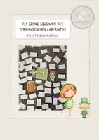 Vorschau - Stundenentwürfe - Das grüne Geheimnis des verwunschenen Labyriths - Deckblatt