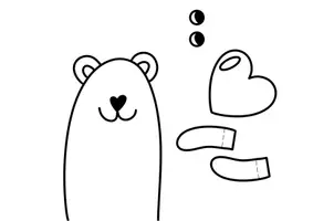 anteprima - Altro tipo di materiale - Lavoretti di san valentino - animali con cuore - Pagina 3