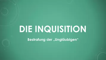 Vorschau - Präsentationen/Tafelbilder - Die Inquisition (Präsentation und H5P) - Deckblatt