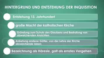 Vorschau - Präsentationen/Tafelbilder - Die Inquisition (Präsentation und H5P) - Seite 2