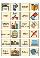 Vorschau - Spiele - Domino Schulsachen / Schoolsaken Niederdeutsch - Seite 3