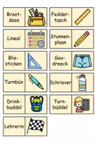 Vorschau - Spiele - Domino Schulsachen / Schoolsaken Niederdeutsch - Seite 2