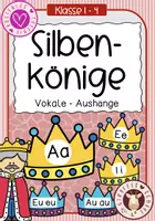 Vorschau - Unterrichtsreihen - Vokale - Silbenkönige - Selbstlaute - Deckblatt