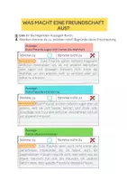 Vorschau - Arbeitsblätter - Freundschaft (Was macht sie aus? Was ist Tabu?) mit Musterlösung - Seite 3