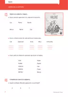 Vista previa - Fichas informativas / Documentos de lectura - Comprensió lectora català (6-7 anys). PACK GRATIS: activitats en lletra d'impremta + solucionari + mostra llibre - página 2