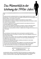 Vista previa - Hojas de trabajo - Paquete de materiales - "deutsche Werbung" (alemán) - página 1