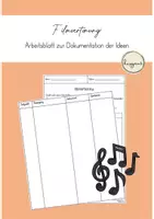 Vorschau - Arbeitsblätter - Arbeitsblatt zur Dokumentation einer Filmvertonung - Deckblatt