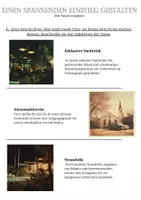Vorschau - Arbeitsblätter - Spannenden Krimi-Einstieg schreiben - Deckblatt