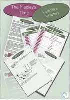Vorschau - Stundenentwürfe - Geschichte bili-Medieval Time- Living in a monastery - Deckblatt