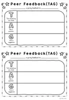 Vorschau - Arbeitsblätter - TAG Feedback - Vorlagen Peer Feedback (konstruktiv & wirksam) - Seite 2