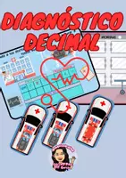 Vista previa - Juegos / Gamificación - DIAGNÓSTICO DECIMAL - MATEMÁTICAS - Portada