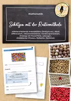 Vorschau - Arbeitsblätter - Arbeitsblätter: Schätzen mit der Rastermethode - Deckblatt