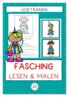 Vorschau - Stundenentwürfe - Bundle: Lesen und malen! - Seite 1