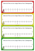 Vorschau - Fördermaterial/Inklusion - GANZE ZAHLEN (Zahlengerade) - Legeübung + Aufgabenkarten - Seite 2
