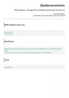 Vorschau - Arbeitsblätter - TAG Feedback - Vorlagen Peer Feedback (konstruktiv & wirksam) - Seite 1