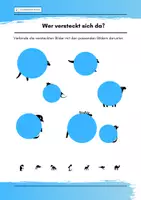 Vorschau - Arbeitsblätter - Legasthenie - Wer versteckt sich da? - Optische Übung - Seite 2