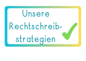 Vorschau - Präsentationen/Tafelbilder - Rechtschreibstrategien Fresch Tafelmaterial - Seite 1