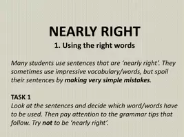 Vorschau - Arbeitsblätter - Nearly right - Seite 3
