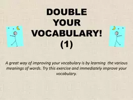 Vorschau - Arbeitsblätter - Double your vocabulary interactive worksheets (1& 2) - Seite 2