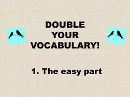 Vorschau - Arbeitsblätter - Double your vocabulary interactive worksheets (1& 2) - Seite 3