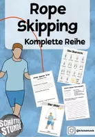 Vorschau - Arbeitsblätter - Rope Skipping - komplette Reihe - Deckblatt