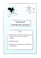 Vorschau - Anderer Materialtyp - Klassenrat - Deckblatt