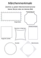 Vorschau - Arbeitsblätter - Materialpaket Märchenmerkmale - Seite 3