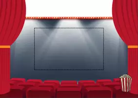 Vorschau - Mal- und Bastelvorlagen - Minitheater Basteln Kunst Theater - Seite 1