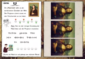 Vorschau - Arbeitsblätter - Escape Room Krimi - Da Vinci Code - Seite 3