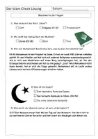 Vorschau - Arbeitsblätter - Quiz zum Islam Check (Reportage) - mit Lösung - Seite 2