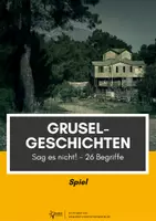 Vorschau - Spiele - Spiel: Gruselgeschichten: 26 Begriffe erraten #halloween - Deckblatt