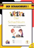 Vorschau - Arbeitsblätter - Der Schachkurs. Einführung 1: Schachbrett und figuren. - Deckblatt