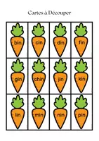 Aperçu - Feuilles d'exercices - Le lapin gourmand du son IN - Page 3