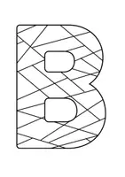 Vorschau - Arbeitsblätter - Buchstaben Girlande, Buchstabengirlande ausmalen, Ausmalbilder, Alphabet, basteln, dekorieren, a bis z, kooperative - Seite 2