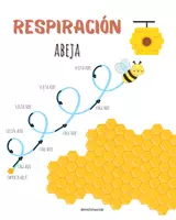 Vista previa - Decoración del aula - Respiración de la Abeja. Lámina de Atención Plena y Regulación Emocional - página 2