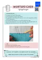 Vorschau - Merkblätter - Wortspeicher-Bundle "Spiegelungen" - Seite 3