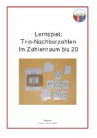 Vorschau - Stundenentwürfe - Materialpaket: Den Zahlenraum bis 20 Erarbeiten - Seite 1