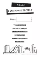 Vorschau - Unterrichtsreihen - Buchvorstellung - Rezension / Buchkritik - AH, Bsp - Deckblatt