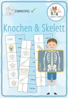 Vorschau - Spiele - Knochen und Skelett - Domino Spiel - Deckblatt
