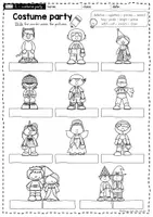Vorschau - Arbeitsblätter - Costumes - Arbeitsmaterialien - Seite 3