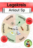 Vorschau - Präsentationen/Tafelbilder - Anlaut Sp Legekreis - Deckblatt