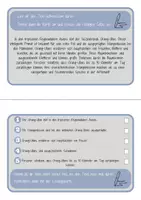 Vorschau - Lehrpläne/Lehrermaterial - Lesespiele Wendekarten Leseförderung Lesekarten Lesespiel 2. & 3. Klasse mit Lösungskarte - Seite 1