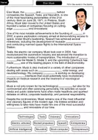 Vorschau - Arbeitsblätter - Elon Musk - 3 for 2 economy package - Material package - Seite 2