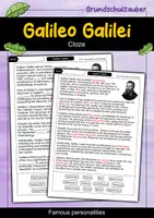 Vorschau - Arbeitsblätter - Galileo Galilei - Economy package - Material package (English) - Seite 1