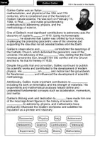 Vorschau - Arbeitsblätter - Galileo Galilei - Economy package - Material package (English) - Seite 2