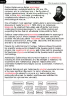 Vorschau - Arbeitsblätter - Galileo Galilei - Economy package - Material package (English) - Seite 3