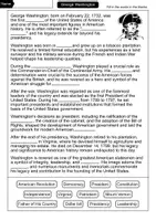 Vorschau - Arbeitsblätter - George Washington - 3 for 2 economy package - Material package (English) - Seite 2