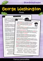 Vorschau - Arbeitsblätter - George Washington - 3 for 2 economy package - Material package (English) - Seite 1