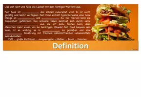 Vorschau - Arbeitsblätter - Fast Food - Flipbook - Seite 2